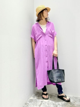 mi_ku_902さん（レディース・158cm）の夏コーディネート