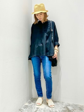 mi_ku_902さん(レディース・158cm)の夏コーディネート