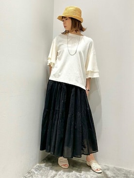 mi_ku_902さん（レディース・158cm）の夏コーディネート