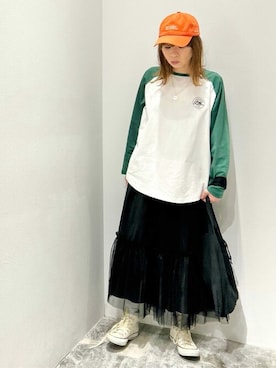 mi_ku_902さん（レディース・158cm）の春コーディネート