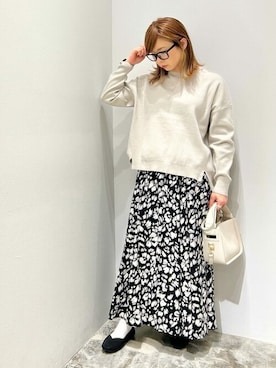 mi_ku_902さん（レディース・158cm）の春コーディネート