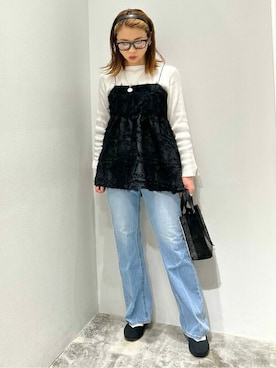 mi_ku_902さん（レディース・158cm）の春コーディネート