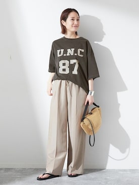 「journal standard L'essage（ジャーナルスタンダードレサージュ）のアイテム」を使った、ozakiさん（レディース・157cm）の春コーディネート