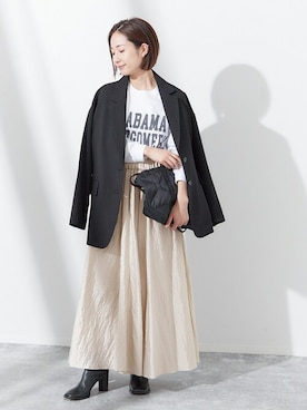 ozakiさん(レディース・157cm)の冬コーディネート