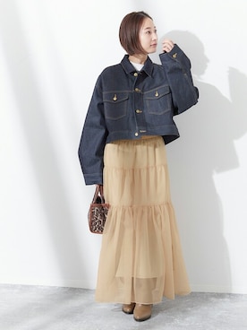 ozakiさん（レディース・157cm）の冬コーディネート