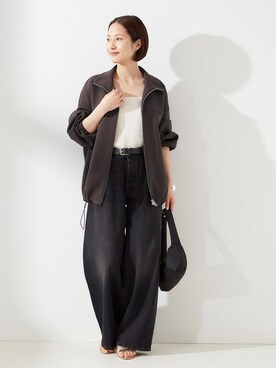 「journal standard L'essage（ジャーナルスタンダードレサージュ）のアイテム（その他アウター）」を使った、ozakiさん（レディース・157cm）の夏コーディネート