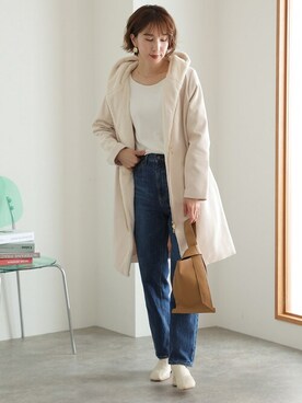 SHOP STAFFさん(レディース・163cm)の冬コーディネート