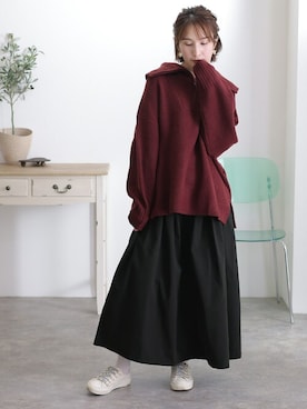 SHOP STAFFさん(レディース・163cm)の冬コーディネート