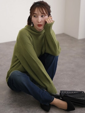 SHOP STAFFさん(レディース・163cm)の冬コーディネート