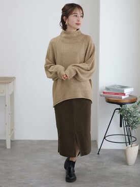 SHOP STAFFさん(レディース・163cm)の冬コーディネート