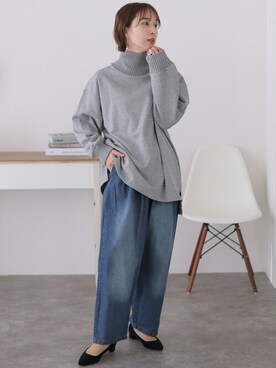 SHOP STAFFさん(レディース・163cm)の冬コーディネート