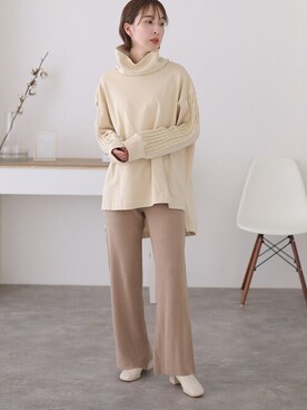 SHOP STAFFさん（レディース・163cm）の冬コーディネート