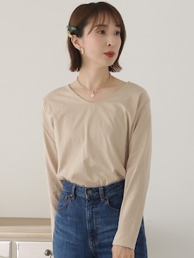 SHOP STAFFさん（レディース・163cm）の冬コーディネート