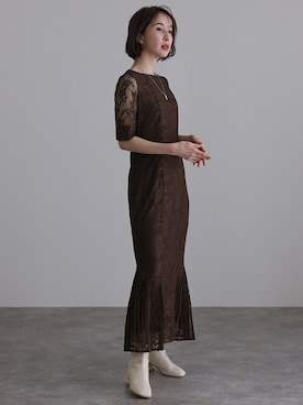 SHOP STAFFさん(レディース・163cm)の冬コーディネート