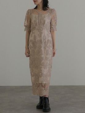 「結婚式コーデ」｜SHOP STAFFさん（レディース・161cm）の春コーディネート