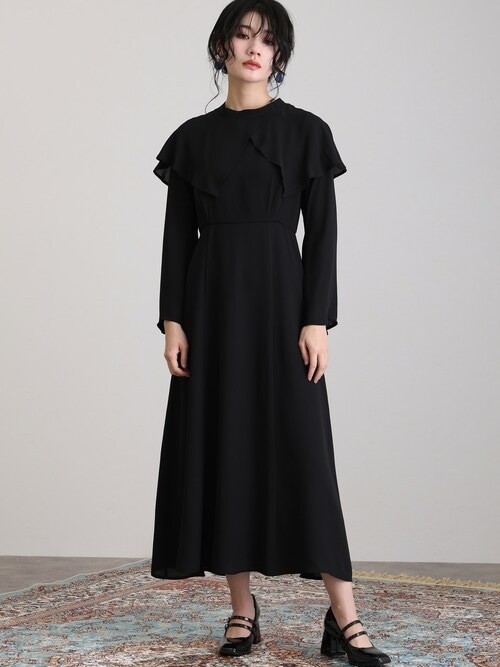 atlo ブルー　パーティードレス S-M atlo ブルー パーティードレス S-M atlo ドレス ドット パーティー