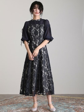 SHOP STAFFさん（レディース・161cm）の冬コーディネート