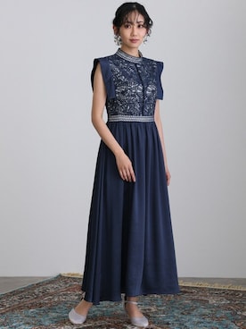 「atlo（アトロ）のアイテム」を使った、SHOP STAFFさん（レディース・162cm）の夏コーディネート