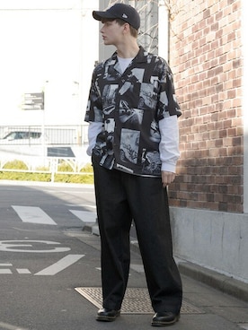 8(eight)さん（メンズ・180cm）の春コーディネート