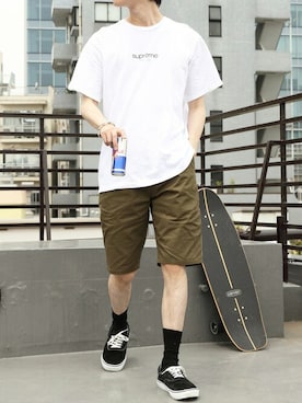 8(eight)さん（メンズ・178cm）の夏コーディネート