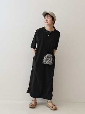 「SLOBE IENA」｜Yuriさん（レディース・159cm）の夏コーディネート