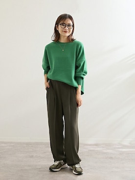 「SLOBE IENA」｜Yuriさん（レディース・159cm）の秋コーディネート