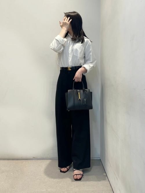 Chloe Soleilヒール ミュール【国内買付/発送】ロゴステッチ セール】クリスタルバックルヒールミュール（サンダル