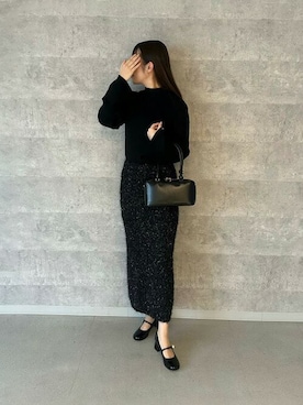 「CHARLES & KEITH（チャールズ & キース）のメタリックバックル ブロックヒールメリージェーン（パンプス）」を使った、CHARLES & KEITHさん（レディース・160cm）の夏コーディネート