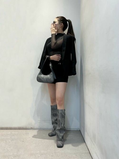 Robbie ロビー プラットフォームニーハイブーツ（ブーツ