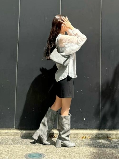 Robbie ロビー プラットフォームニーハイブーツ（ブーツ）｜CHARLES