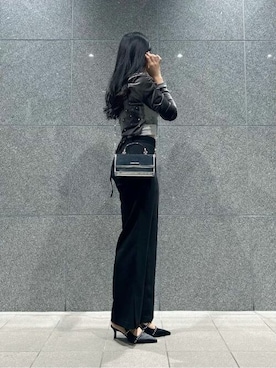 「CHARLES & KEITH（チャールズ & キース）のアイテム（財布/小物）」を使った、CHARLES & KEITHさん（レディース・160cm）の秋コーディネート