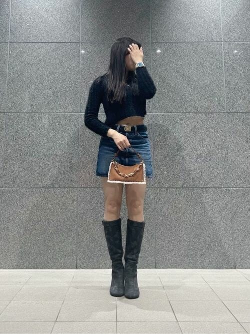 CHARLES ＆ KEITH（チャールズ&キース） ブーツ ブロックヒール ロング