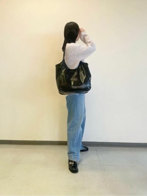 Sianna シアンナ クリンクルエフェクトスローチートートバッグ（トート