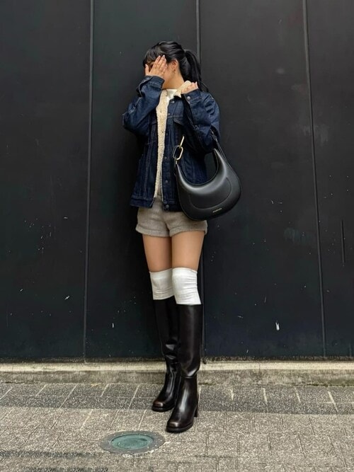 Louise ルーイ ブロックヒールロングブーツ（ブーツ）｜CHARLES