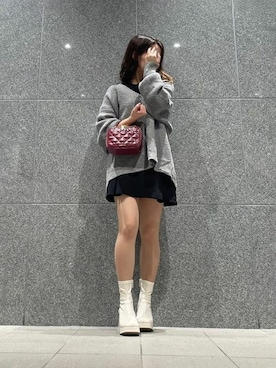 CHARLES & KEITHさん（レディース・160cm）の冬コーディネート