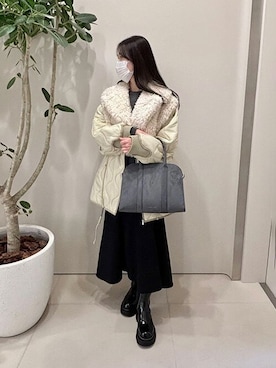 CHARLES & KEITHさん(レディース・160cm)の冬コーディネート