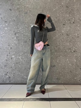 CHARLES & KEITHさん（レディース・160cm）の冬コーディネート