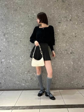CHARLES & KEITHさん（レディース・160cm）の冬コーディネート