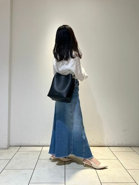 「CHARLES & KEITH（チャールズ & キース）のアイテム」を使った、CHARLES & KEITHさん（レディース・160cm）の夏コーディネート