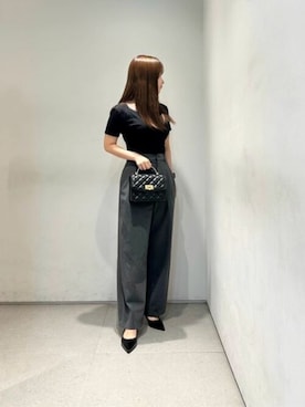 「CHARLES & KEITH（チャールズ & キース）のアイテム」を使った、CHARLES & KEITHさん（レディース・160cm）の夏コーディネート