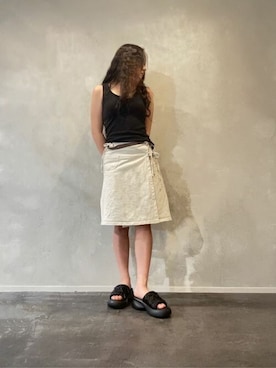 「CHARLES & KEITH（チャールズ & キース）のアイテム」を使った、CHARLES & KEITHさん（レディース・160cm）の夏コーディネート
