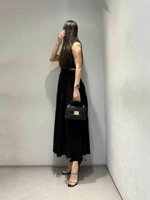 Alva アルヴァ キルトチェーンストラップトップハンドルバッグ