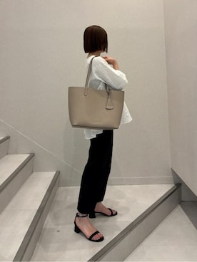 「CHARLES & KEITH（チャールズ & キース）のアイテム」を使った、CHARLES & KEITHさん（レディース・160cm）の夏コーディネート