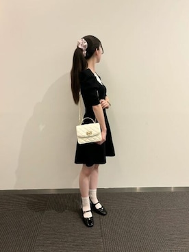 「CHARLES & KEITH（チャールズ & キース）のアイテム」を使った、CHARLES & KEITHさん（レディース・160cm）の夏コーディネート
