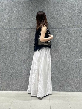「CHARLES & KEITH（チャールズ & キース）のアイテム」を使った、CHARLES & KEITHさん（レディース・160cm）の夏コーディネート