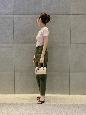 「CHARLES & KEITH（チャールズ & キース）のアイテム」を使った、CHARLES & KEITHさん（レディース・160cm）の夏コーディネート