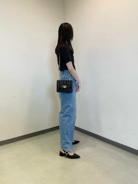 「CHARLES & KEITH（チャールズ & キース）のアイテム」を使った、CHARLES & KEITHさん（レディース・160cm）の夏コーディネート