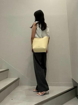 「CHARLES & KEITH（チャールズ & キース）のアイテム」を使った、CHARLES & KEITHさん（レディース・160cm）の夏コーディネート