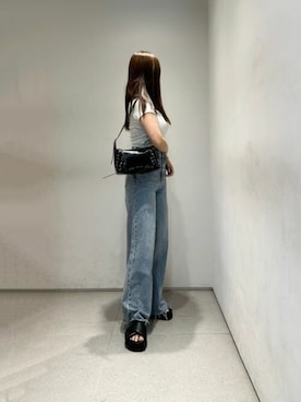 「CHARLES & KEITH（チャールズ & キース）のアイテム」を使った、CHARLES & KEITHさん（レディース・160cm）の夏コーディネート