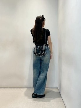 Duo ドゥオ グロメットチェーンハンドルツーウェイバックパックを使っ